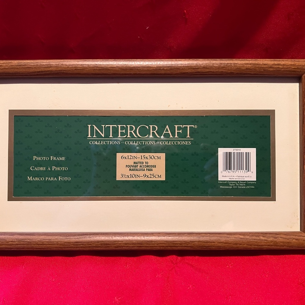 Intercraft Wooden Photo Frame